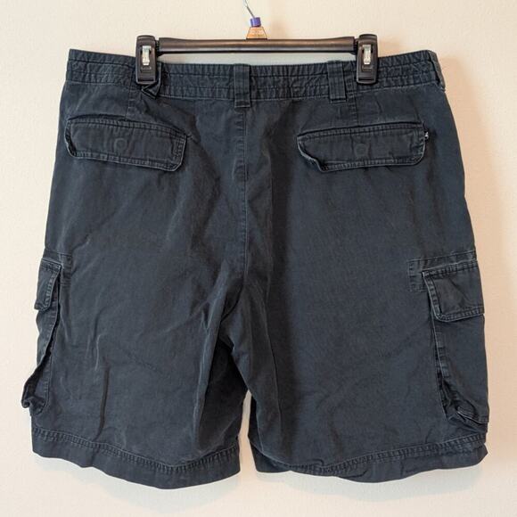 Brooks Brothers 346 Faded Black Flat Front Preppy Cargo Shorts Size 38 - Picture 4 of 11